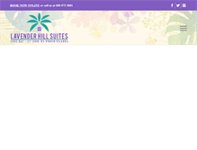 Tablet Screenshot of lavenderhill.net